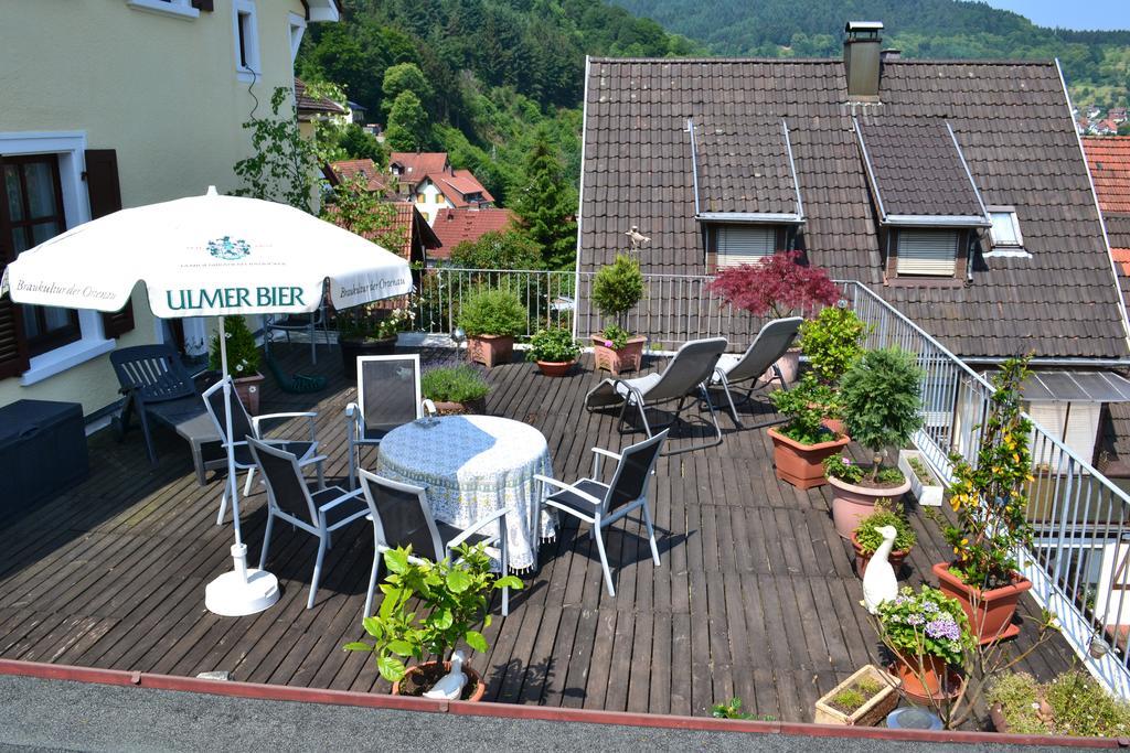 Gasthaus zur Krone Weisenbach Exterior foto