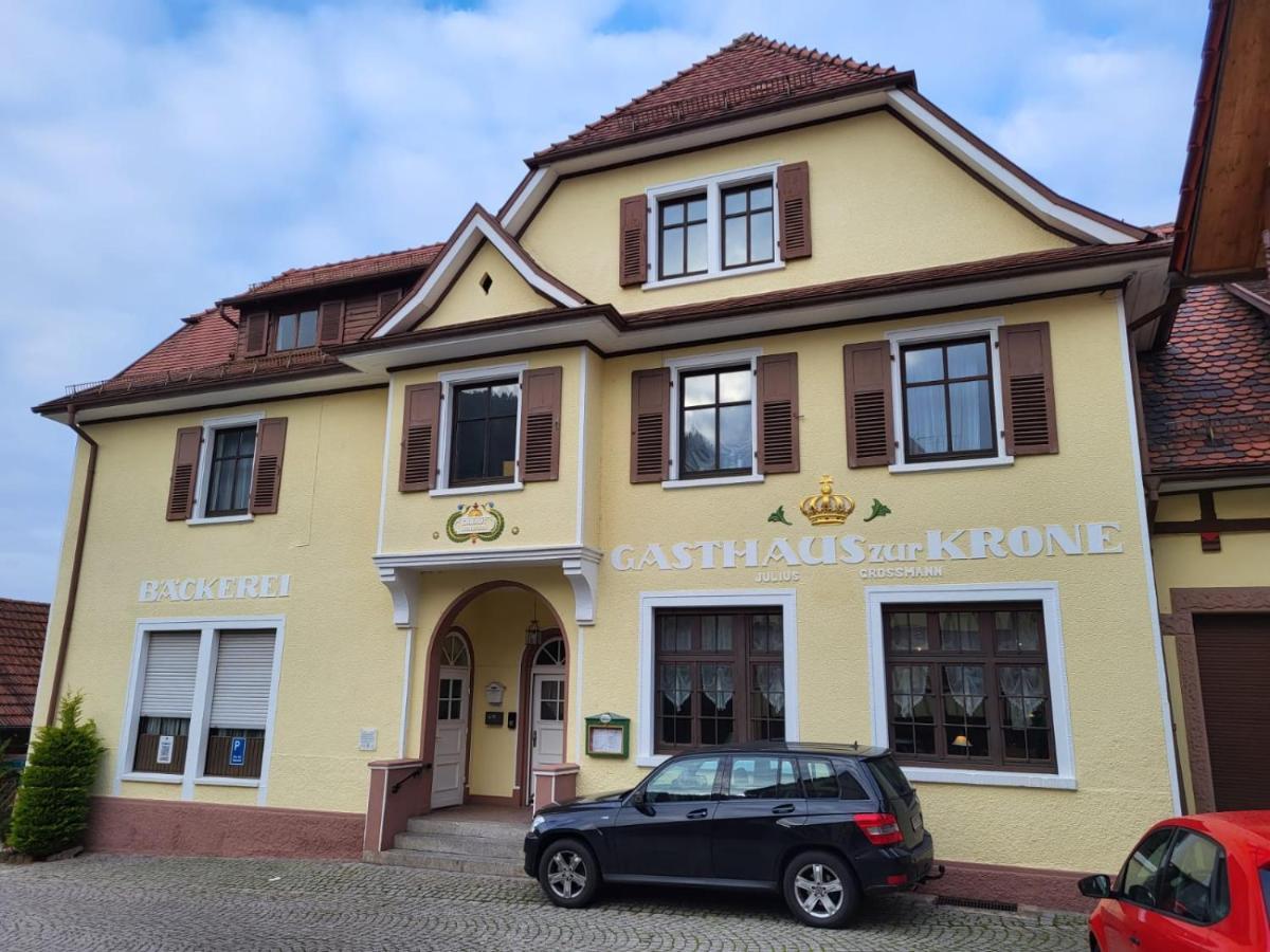 Gasthaus zur Krone Weisenbach Exterior foto